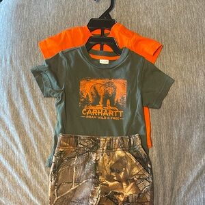 Carhartt three piece baby set